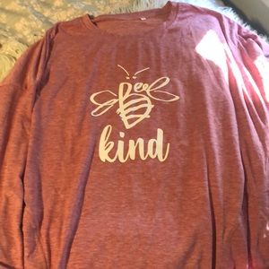 Women Bee Kind tee shirt